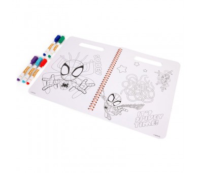 Libro magico pinta con agua Spiderman Marvel
