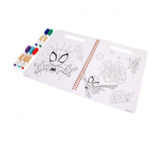 Libro magico pinta con agua Spiderman Marvel