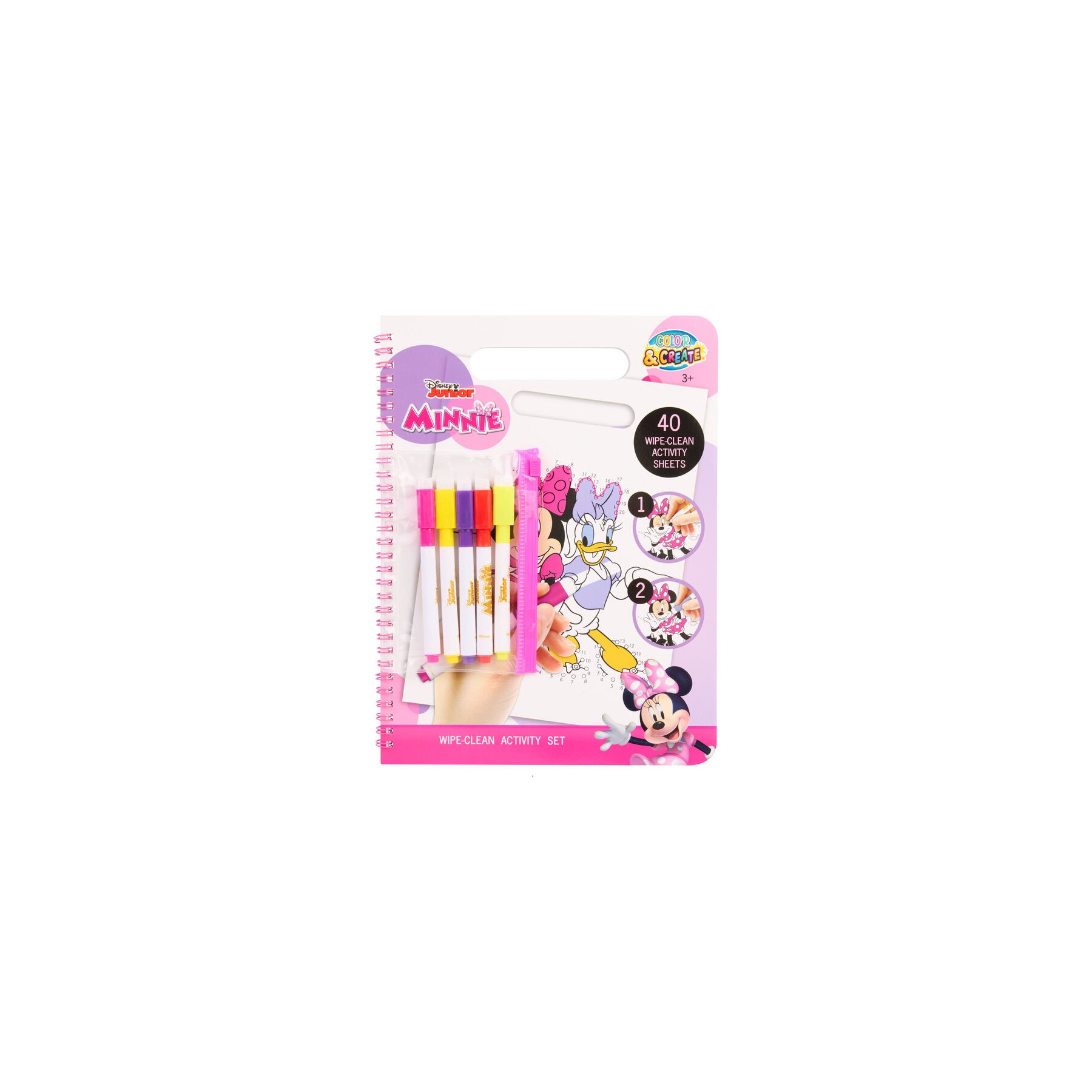 Libro magico pinta con agua Minnie Disney