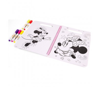 Libro magico pinta con agua Minnie Disney
