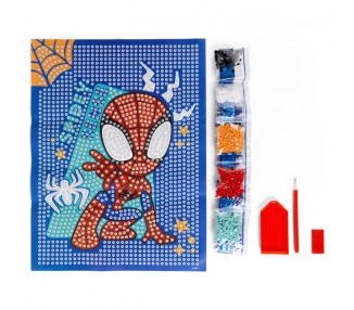 Pinta con diamantes Spiderman Marvel