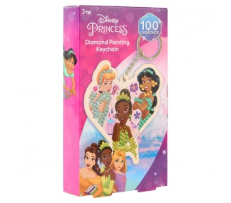 Llavero diamanes Princesas Disney