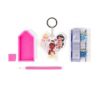 Llavero diamanes Princesas Disney