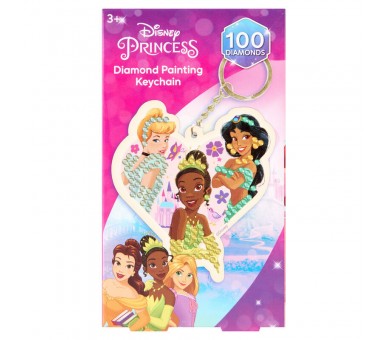 Llavero diamanes Princesas Disney