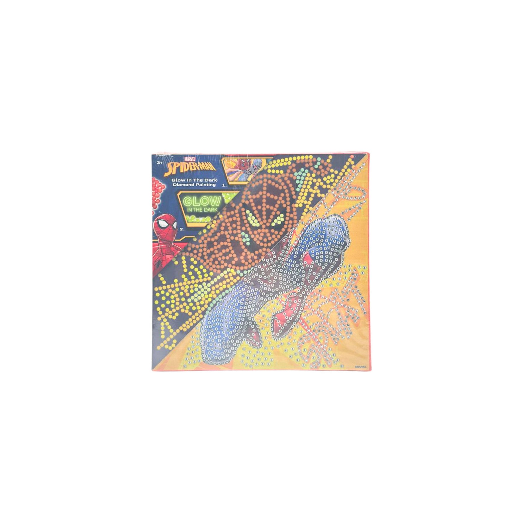 Pinta con diamantes Spiderman Marvel