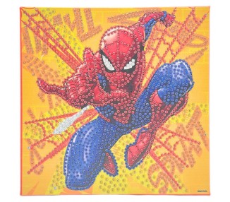 Pinta con diamantes Spiderman Marvel