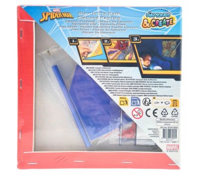 Pinta con diamantes Spiderman Marvel