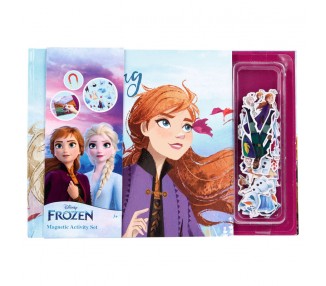 Libro magnetico + sticker Frozen Disney