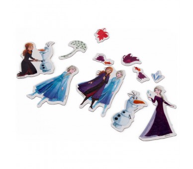 Libro magnetico + sticker Frozen Disney
