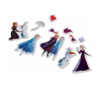Libro magnetico + sticker Frozen Disney