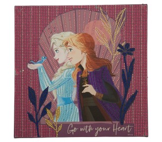 Pinta con diamantes Frozen Disney