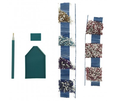 Pinta con diamantes Frozen Disney