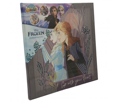 Pinta con diamantes Frozen Disney