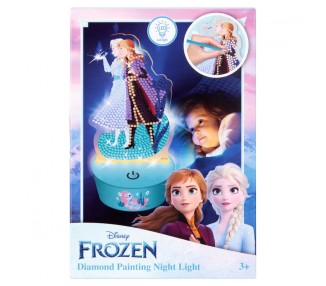 Figura para pintar luz LED Frozen Disney