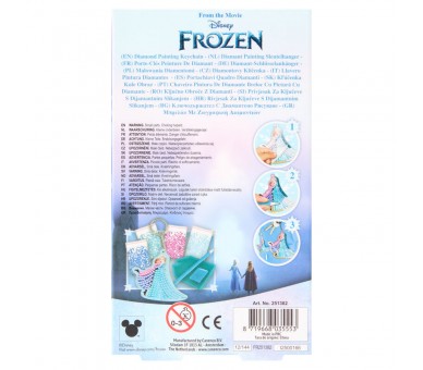 Llavero diamantes Frozen Disney