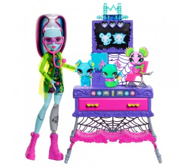 Muñeca Frankie Stein + Laboratorio Monster High