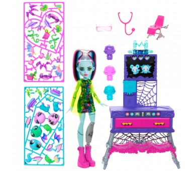 Muñeca Frankie Stein + Laboratorio Monster High