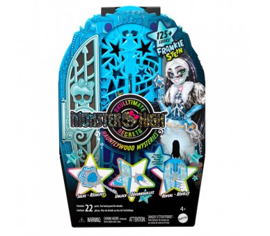 Muñeca Frankie Skulltimate Secrets Hauntlywood Mysteries Monster High