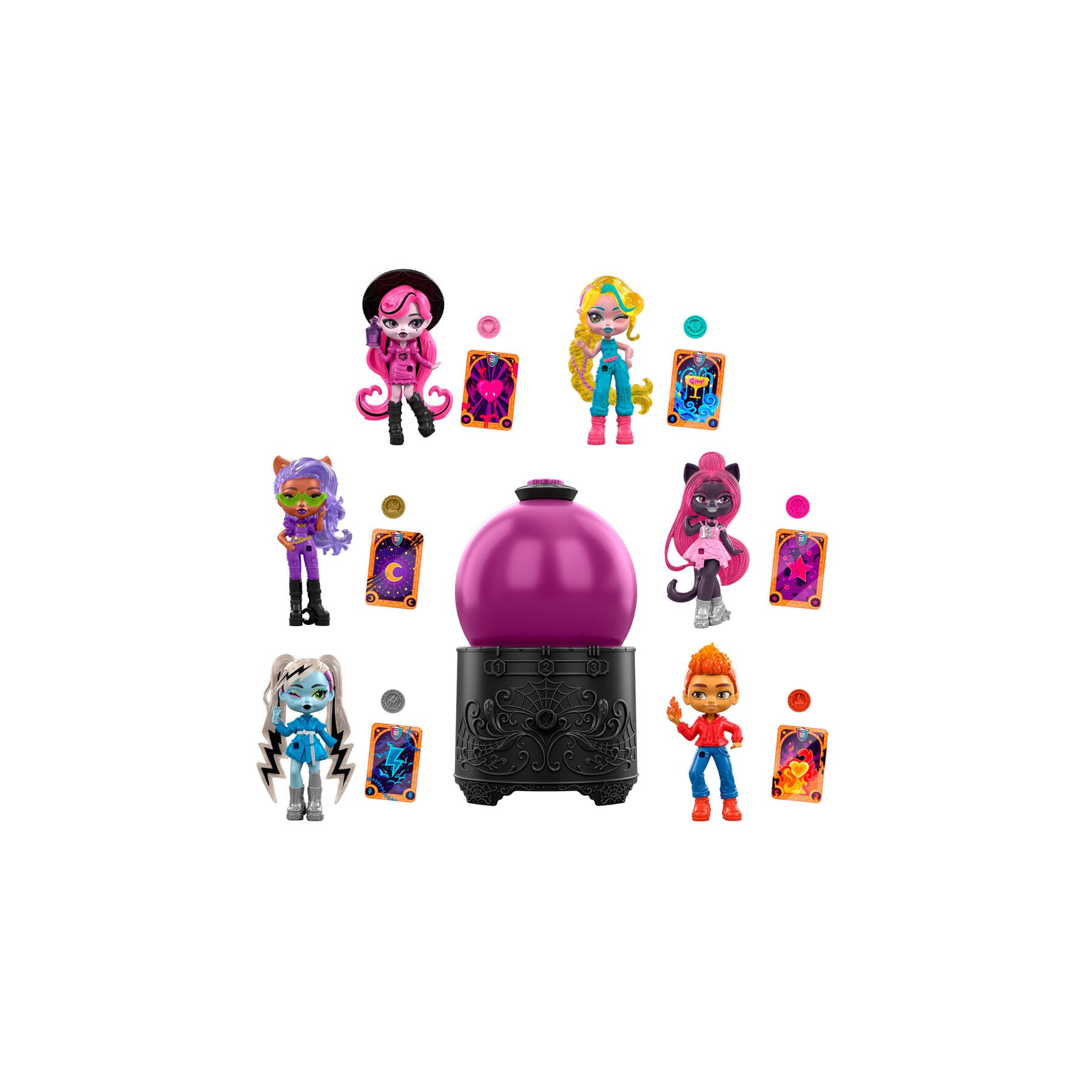 Minimuñeca Cristalball Monster High surtido