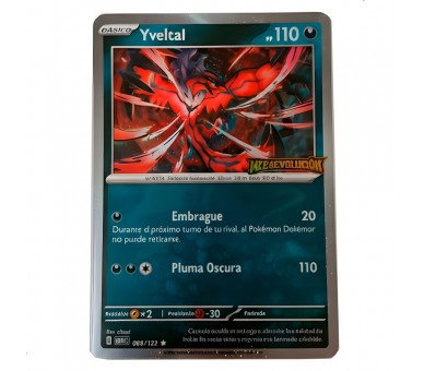 Carta Promocional Yveltal Pokemon español