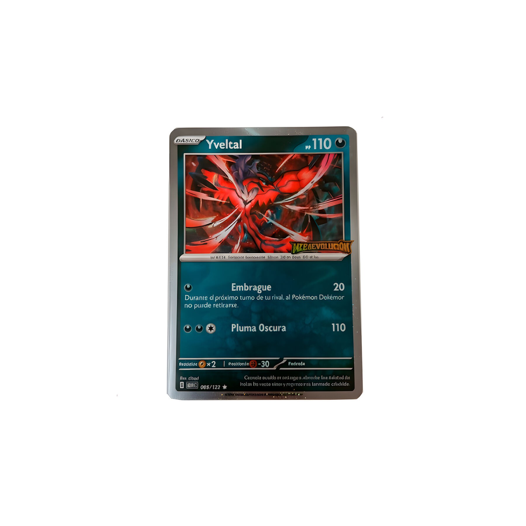 Carta Promocional Yveltal Pokemon español