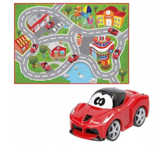 Circuito + coche Ferrari