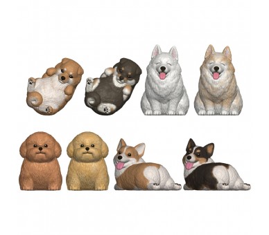 Figura Mocchiri Kororin Dogs surtido