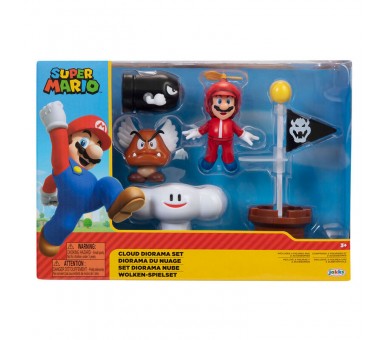 Set diorama Nube Super Mario Nintendo