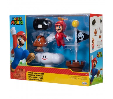 Set diorama Nube Super Mario Nintendo