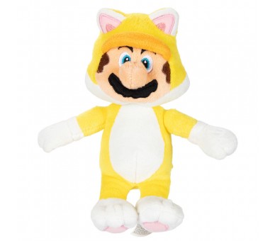 Peluche Mario Felino Super Mario Nintendo