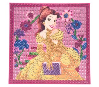 Pinta con diamantes Bella La Bella y la Bestia Disney