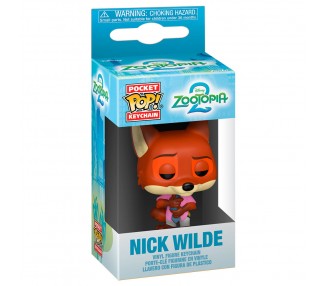 Llavero Pocket POP Disney Zootropolis 2 Nick Wilde