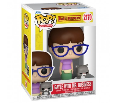 Figura POP Bob's Burgers Gayle with Mr. Business