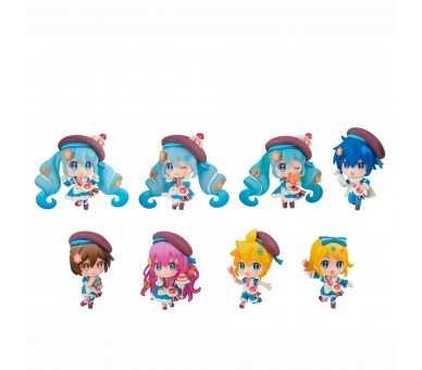 Figura sorpresa Snow Miku Hatsune Miku 5cm surtido