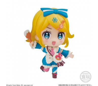 Figura sorpresa Snow Miku Hatsune Miku 5cm surtido