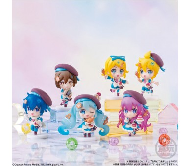 Figura sorpresa Snow Miku Hatsune Miku 5cm surtido