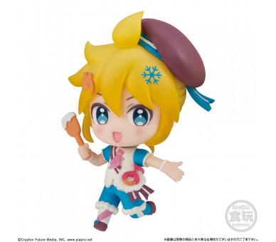 Figura sorpresa Snow Miku Hatsune Miku 5cm surtido