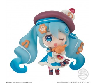 Figura sorpresa Snow Miku Hatsune Miku 5cm surtido