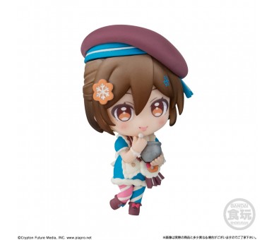 Figura sorpresa Snow Miku Hatsune Miku 5cm surtido