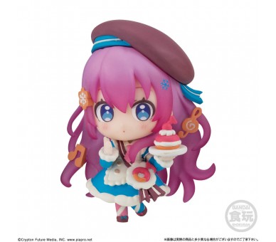 Figura sorpresa Snow Miku Hatsune Miku 5cm surtido