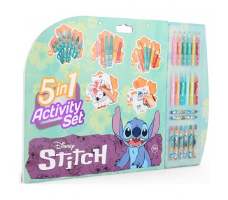 Set actividades 5 en 1 Stitch Disney