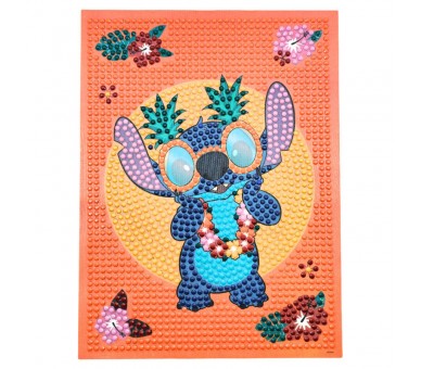 Pinta con diamantes Stitch Disney