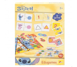 Juego educativo 10 en 1 Stitch Disney