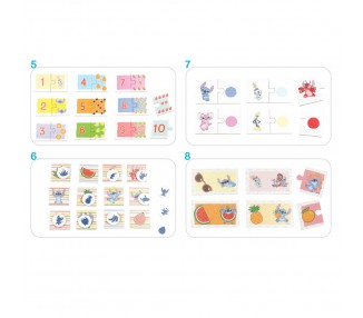 Juego educativo 10 en 1 Stitch Disney