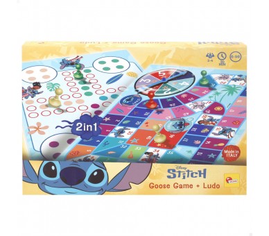 Juego parchis y oca Stitch Disney