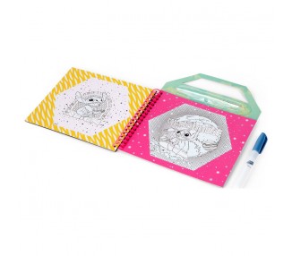Libro magico pinta con agua Stitch Disney
