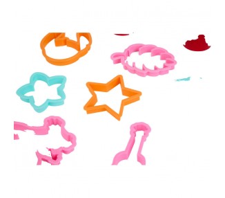 Blister 6 mini botes plastilina + moldes Stitch Disney surtido