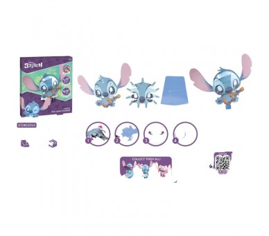 Figura 3D Stitch Disney 20cm surtido