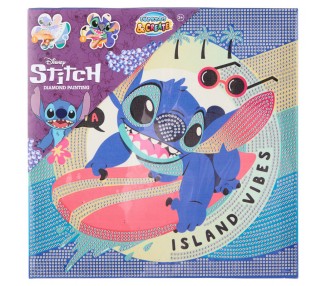 Pinta con diamantes Stitch Disney