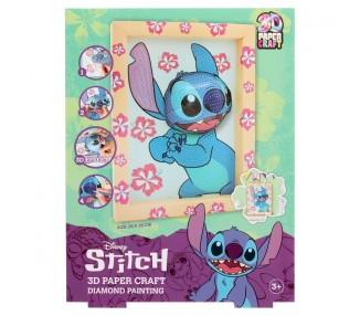Mosaico diamante Craft 3D Stitch Disney